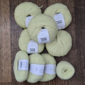 Sweater Quantity Of Organic Wool/Alpaca Yarns
